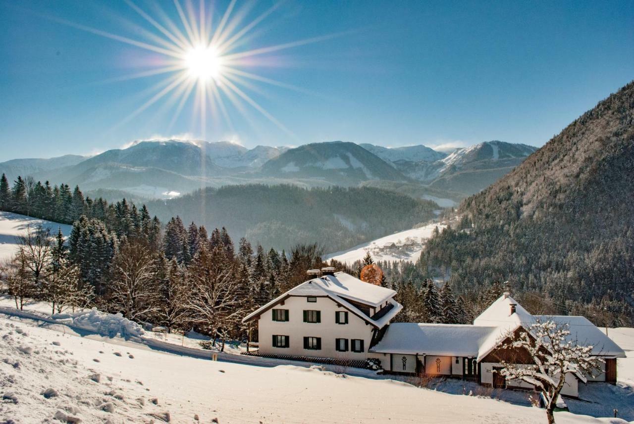 Bruderhoferhütte Apartamento Hinterstoder Exterior foto